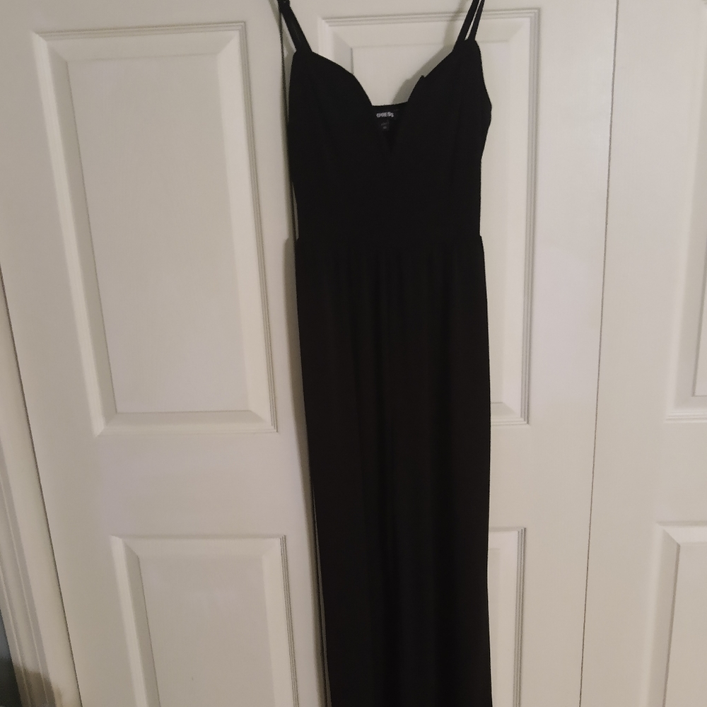 Black jump suit